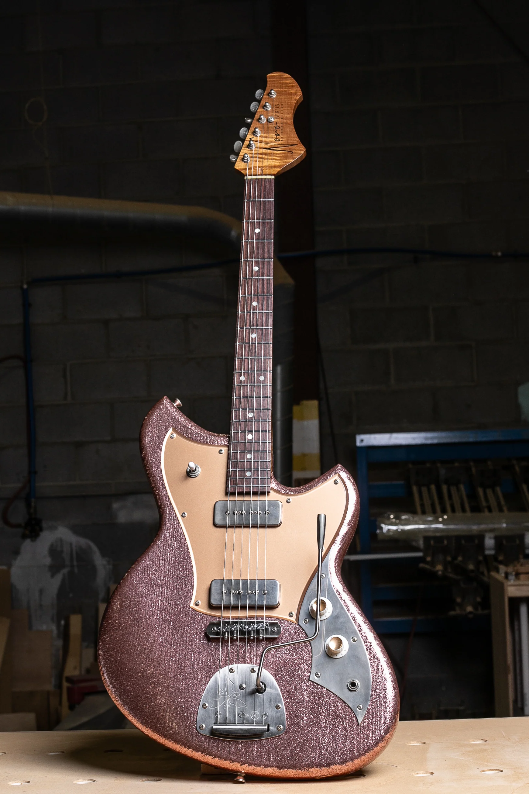 Novo Serus J in Burgundy Sparkle - Image 2