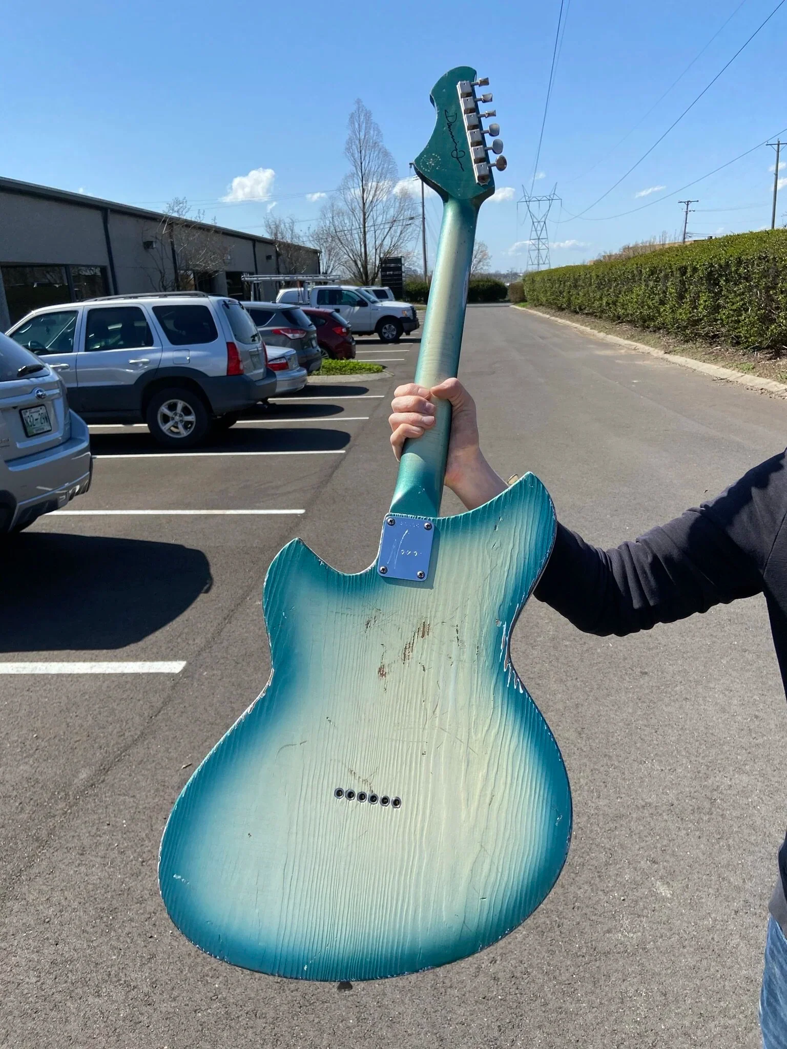 Signature MIRIS T - Aged Pelham Blue Burst - Image 5