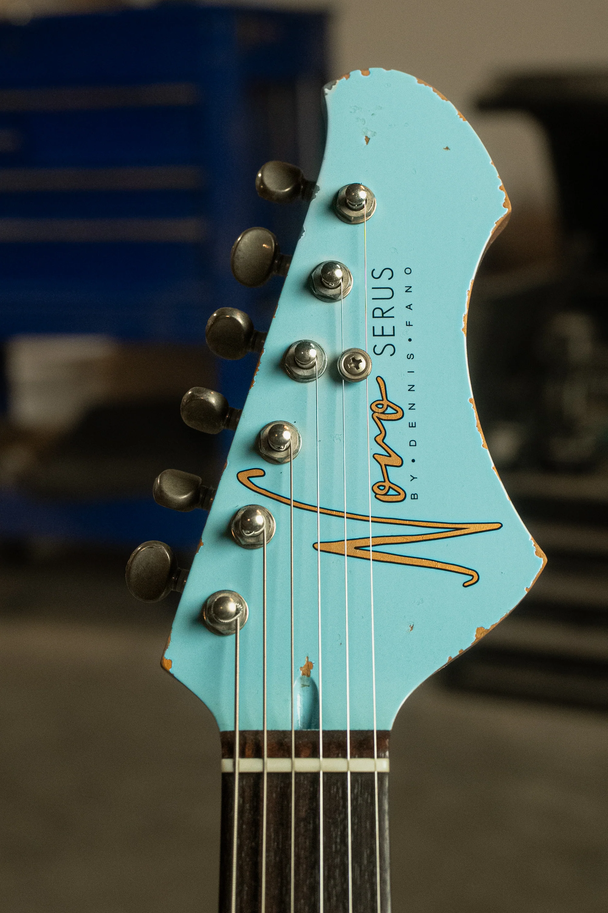 SERUS J - Daphne Blue over '64 3-Tone Burst | NAMM 26 - Image 5